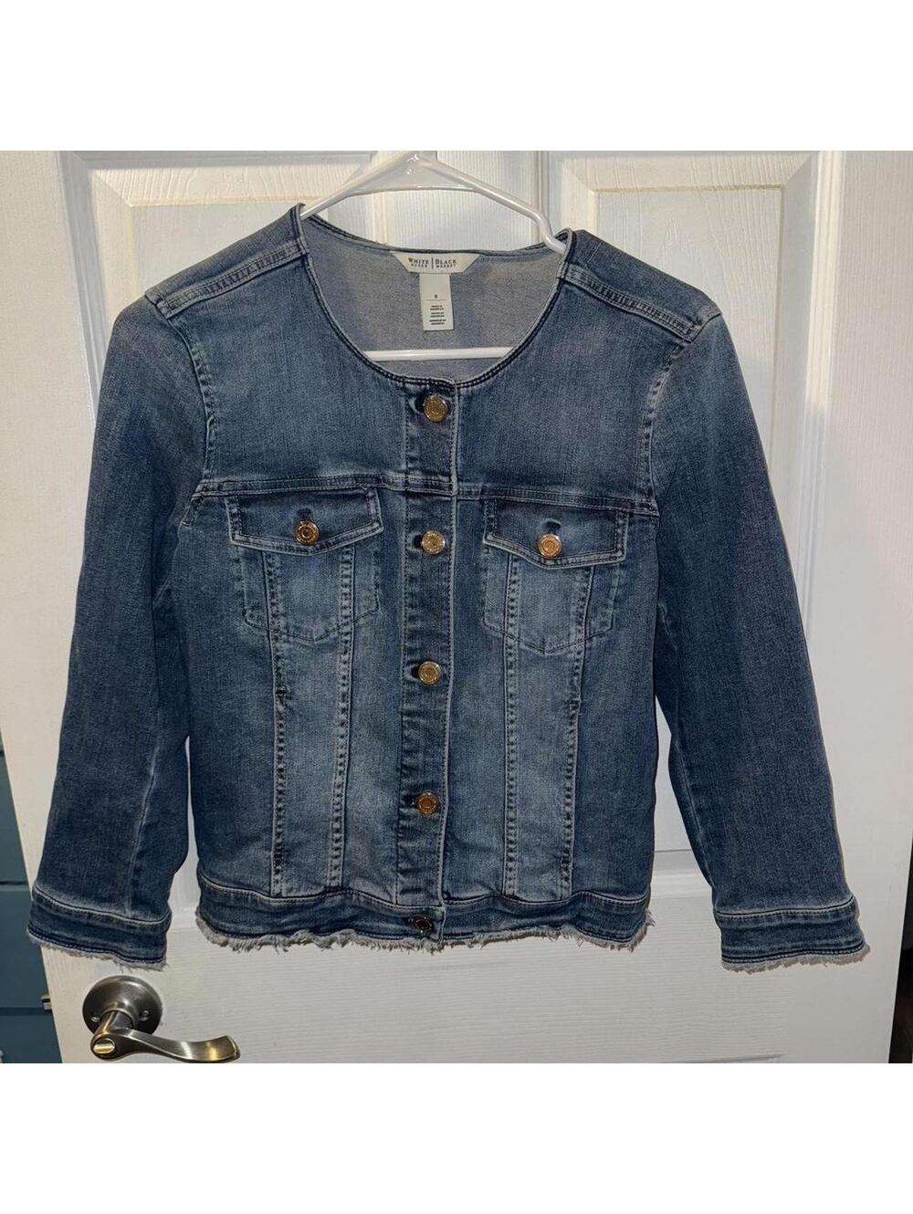 White House black market Jean jacket